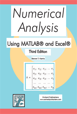 Numerical Analysis Using MATLAB and Excel 3e